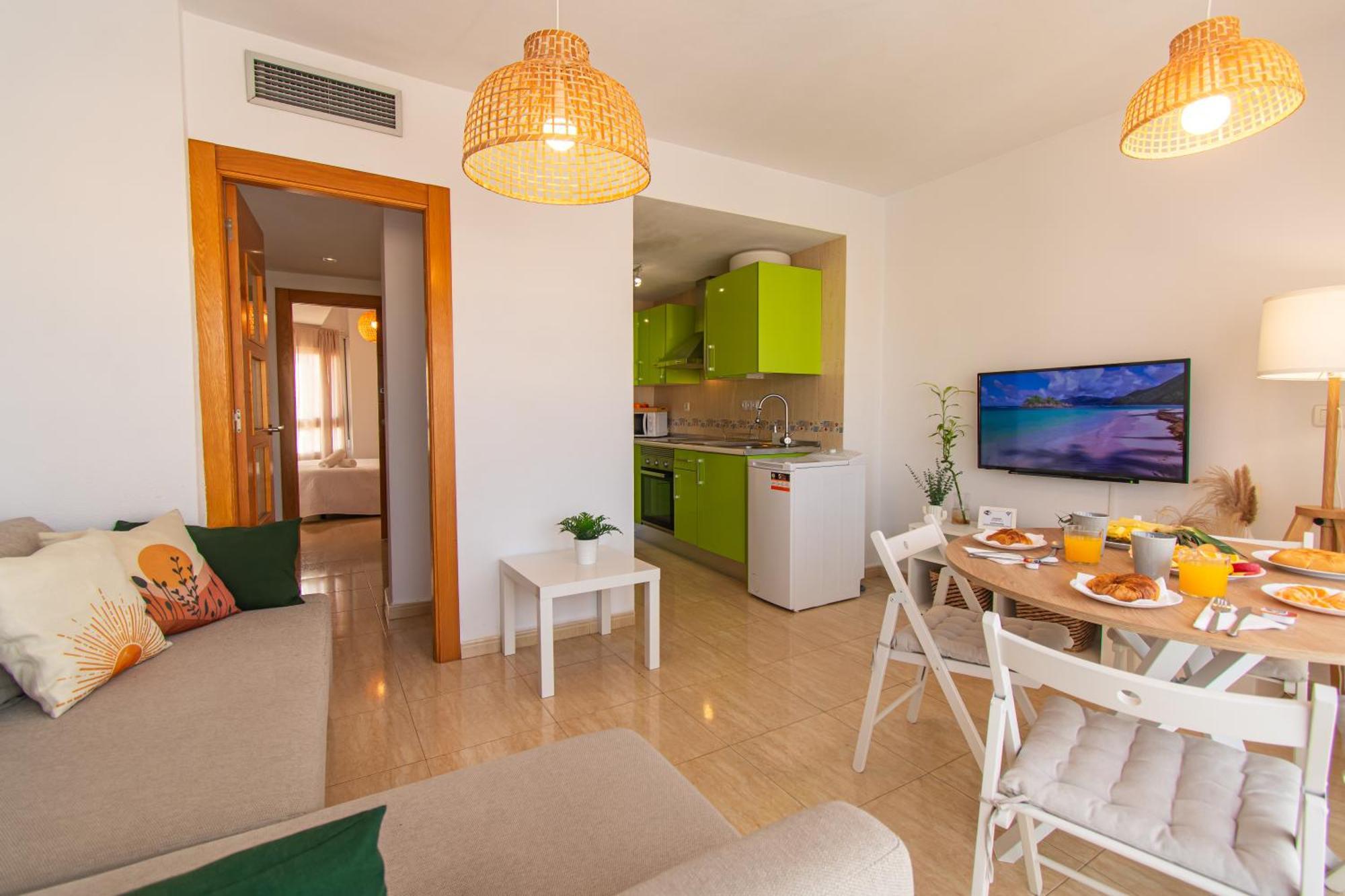 Avenida Principal Cerca De La Playa Con Aire Acondicionado Y Wifi - By Aloha Palma Apartment Aguilas Luaran gambar