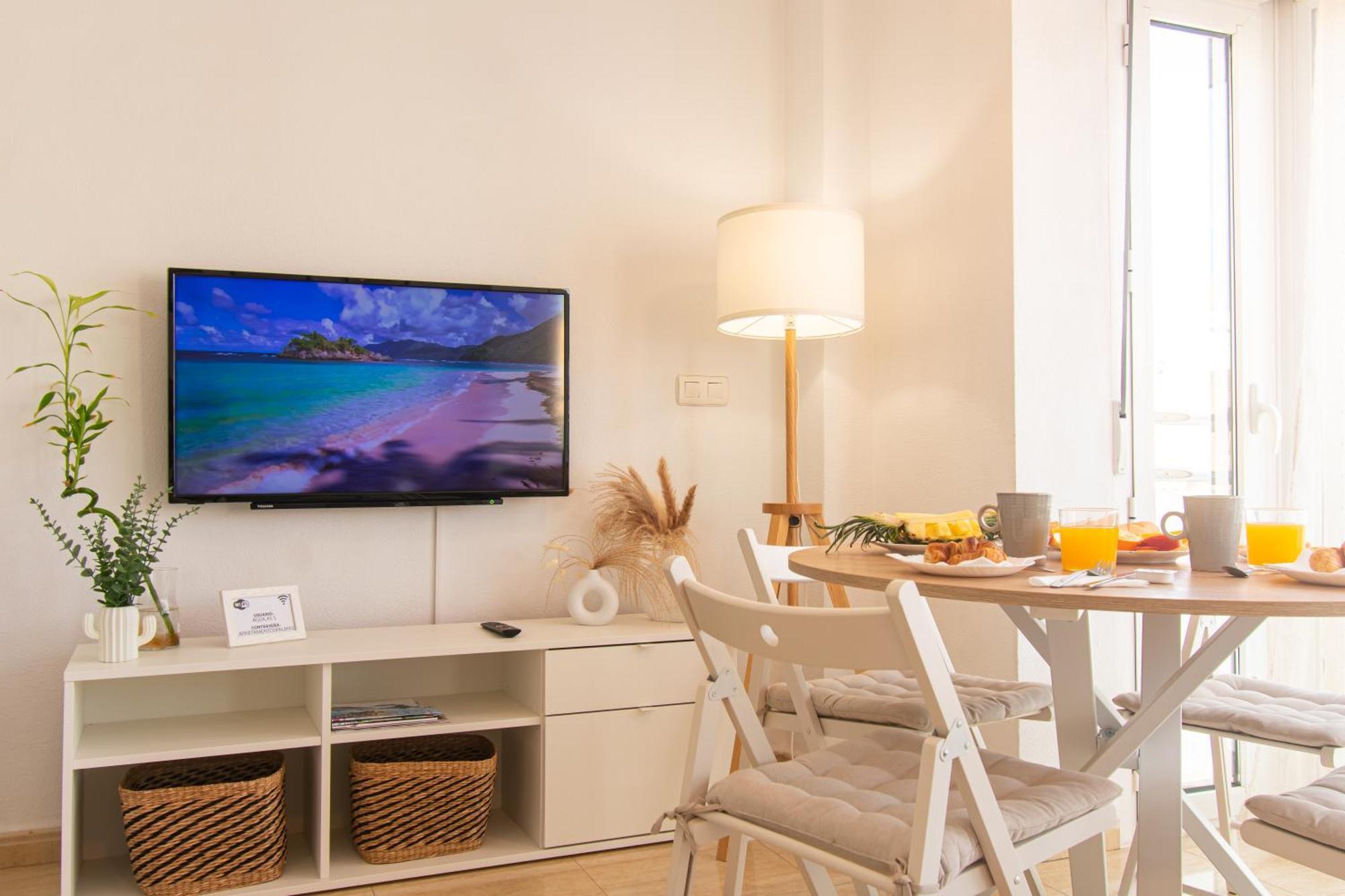 Avenida Principal Cerca De La Playa Con Aire Acondicionado Y Wifi - By Aloha Palma Apartment Aguilas Luaran gambar